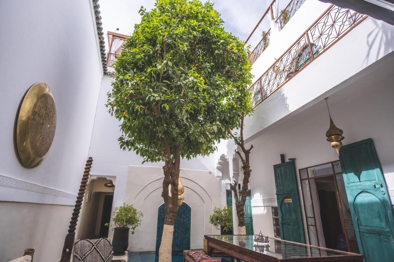Riad Villa Berna Under Swiss Management Marrakesh Exterior foto